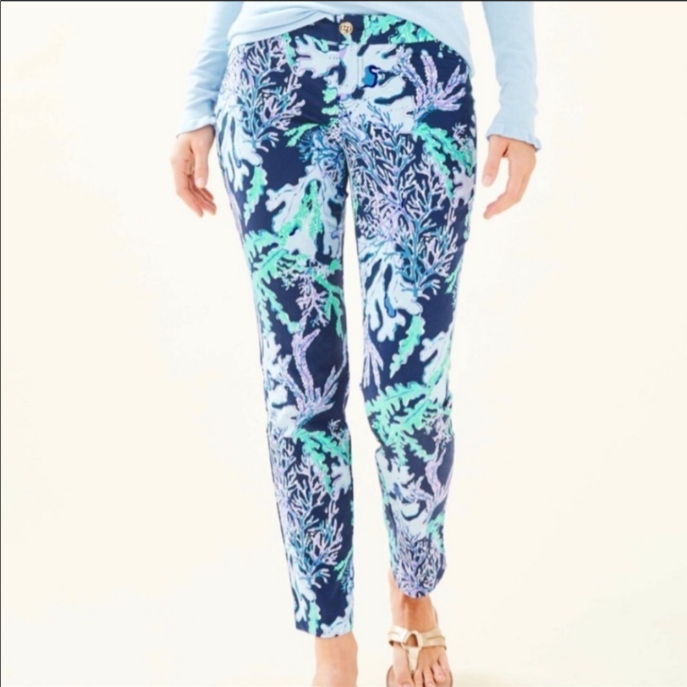 NWT Lilly Pulitzer Kelly Ankle Pant Swish and Sway
